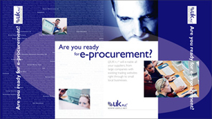 What is eprocurement display stand